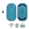 „Leitz Cosy“ belaidė pelė, abiem rankoms tinkama, RF belaidis + „Bluetooth“, 4000 DPI, mėlyna
