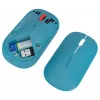 „Leitz Cosy“ belaidė pelė, abiem rankoms tinkama, RF belaidis + „Bluetooth“, 4000 DPI, mėlyna