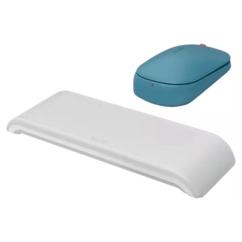 „Leitz Cosy“ belaidė pelė, abiem rankoms tinkama, RF belaidis + „Bluetooth“, 4000 DPI, mėlyna