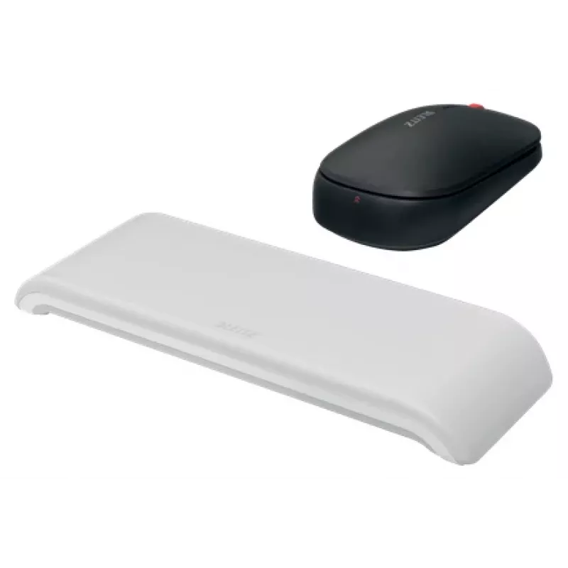 Leitz Cosy belaidė pelė, abiem rankoms tinkama, radijo dažnio belaidis + Bluetooth, 4000 DPI, pilka