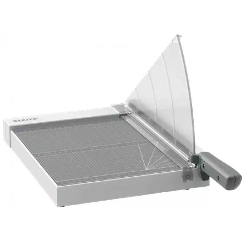 Leitz Precision Home popieriaus pjaustyklė A4, 8 lapai, A4, 80 g/m², Pilka, Guma, 298 mm