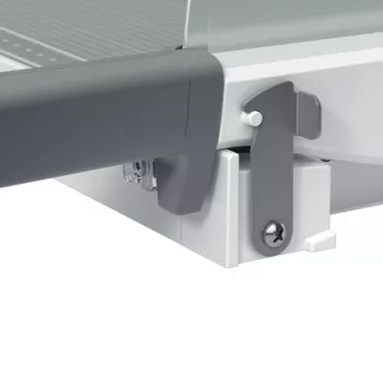 Leitz Precision Home popieriaus pjaustyklė A4, 8 lapai, A4, 80 g/m², Pilka, Guma, 298 mm