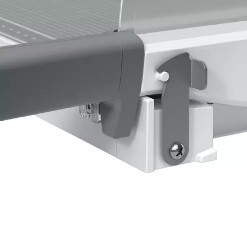 Leitz Precision Home popieriaus pjaustyklė A4, 8 lapai, A4, 80 g/m², Pilka, Guma, 298 mm