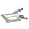 Leitz Precision Home popieriaus pjaustyklė A4, 8 lapai, A4, 80 g/m², Pilka, Guma, 298 mm