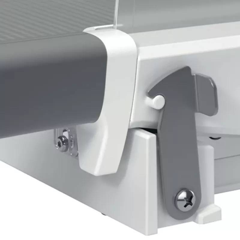 Leitz Precision Office popieriaus pjaustyklė A3, 15 lapų, nerūdijantis plienas, A3, 80 g/m², stiklas, nerūdijantis plienas, antracitas
