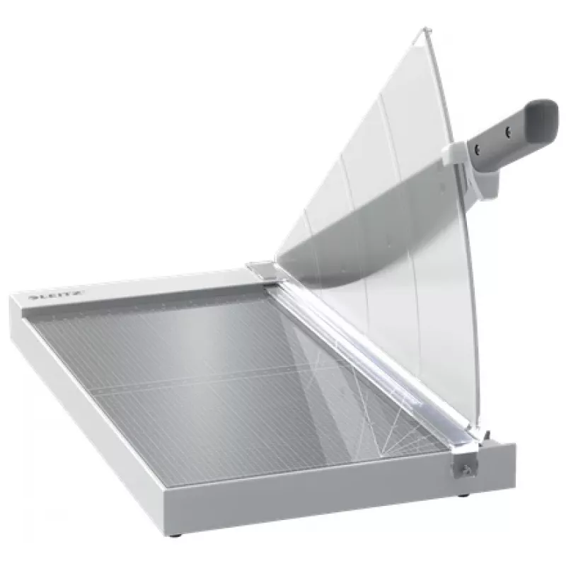 Leitz Precision Office popieriaus pjaustyklė A3, 15 lapų, nerūdijantis plienas, A3, 80 g/m², stiklas, nerūdijantis plienas, antracitas