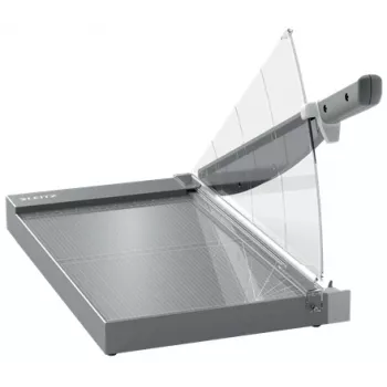 Leitz Precision Office Pro popieriaus pjaustytuvas A4+, 25 lapai, nerūdijantis plienas, A4 Maxi, 80 g/m², aliuminis, stiklas, nerūdijantis plienas, antracitas