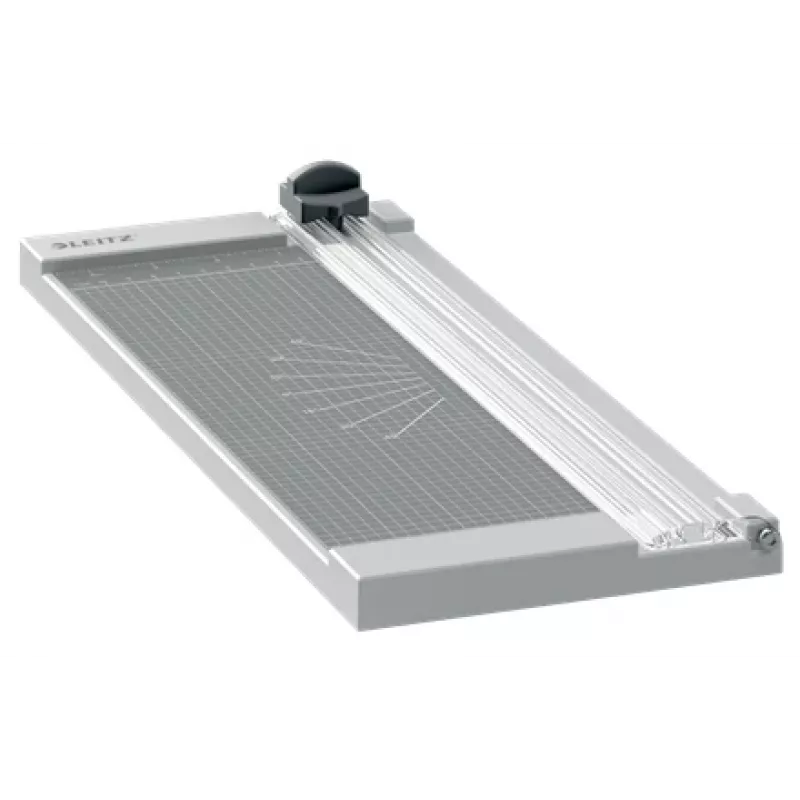 Leitz Precision Home popieriaus pjoviklis A4, 8 lapai, A4, 80 g/m², pilkas, guma, 153 mm