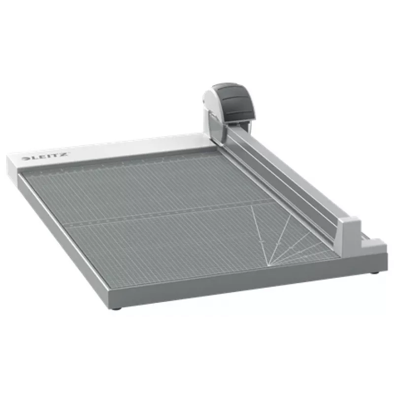 Leitz Precision Office popieriaus pjaustytuvas A4+, 15 lapų, automatinis spaustukas, plieninis, A4 Maxi, 80 g/m², plastikas, plienas