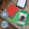 Leitz Recycle Card 3-Flap Folder, Įprastas dokumentų segtuvas, A4, Kartonas, Raudona, 250 lapų, 80 g/m²
