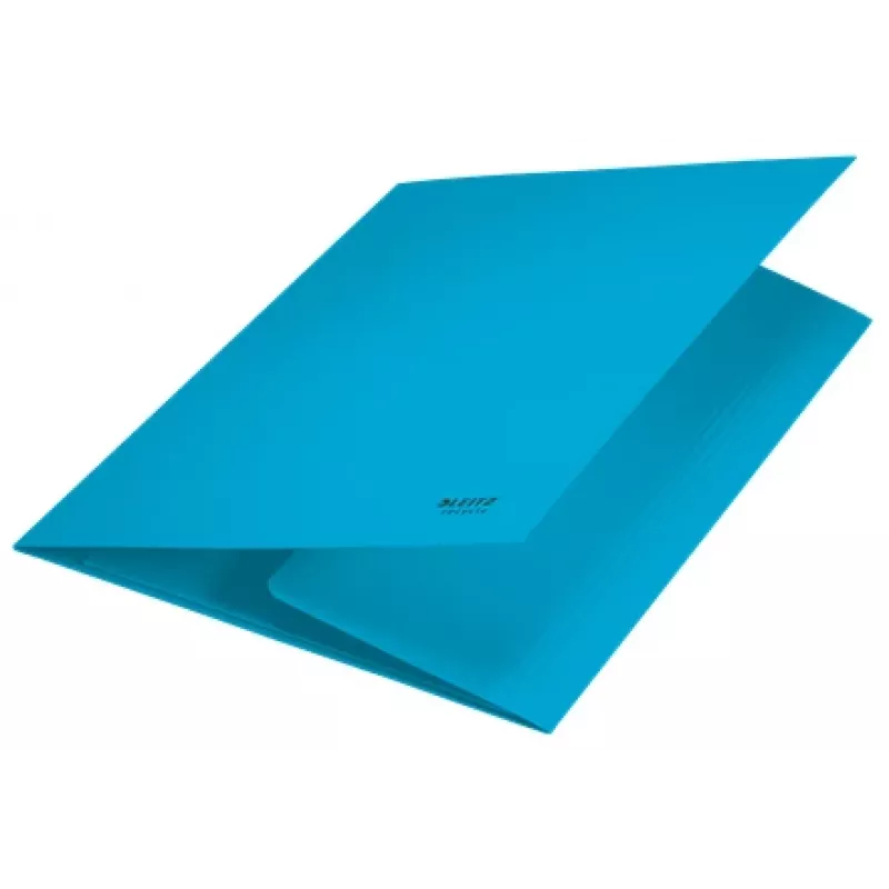 Leitz Recycle Card 3-Flap Folder, Conventional file folder, A4, Carton, Blue, Landscape/Portrait, 250 sheets