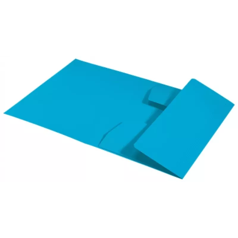 Leitz Recycle Card 3-Flap Folder, Conventional file folder, A4, Carton, Blue, Landscape/Portrait, 250 sheets