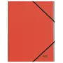 Leitz Recycle Card Divider Book, Signature folder, A4, Carton, Red, 430 g/m², Elastic band