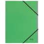 Leitz Recycle kartoninis skirtukų aplankas, Signature segtuvas, A4, kartonas, žalias, 430 g/m², elastinė juostelė