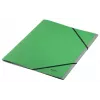Leitz Recycle kartoninis skirtukų aplankas, Signature segtuvas, A4, kartonas, žalias, 430 g/m², elastinė juostelė
