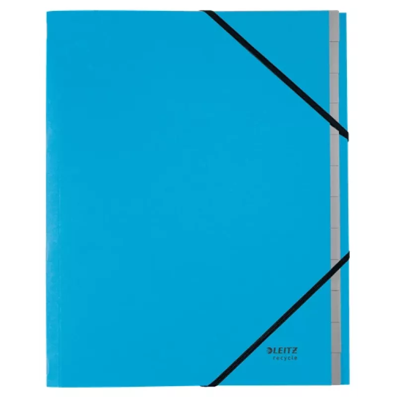 Leitz Recycle Card Divider Book, A4, Carton, Blue, 430 g/m², Climate Neutral, 247 mm