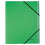 Leitz Recycle Card Divider Book, Tradicinis dokumentų segtuvas, A4, Kartonas, Žalia, 430 g/m², Elastinė juosta