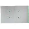 Leitz Recycle Card Divider Book, Tradicinis dokumentų segtuvas, A4, Kartonas, Žalia, 430 g/m², Elastinė juosta