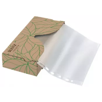“Leitz Recycle” A4 kišeninis dozatorius, 40 vnt., 210 x 297 mm (A4), skaidrus, polipropilenas (PP), vertikalus, viršus, 0,07 mm