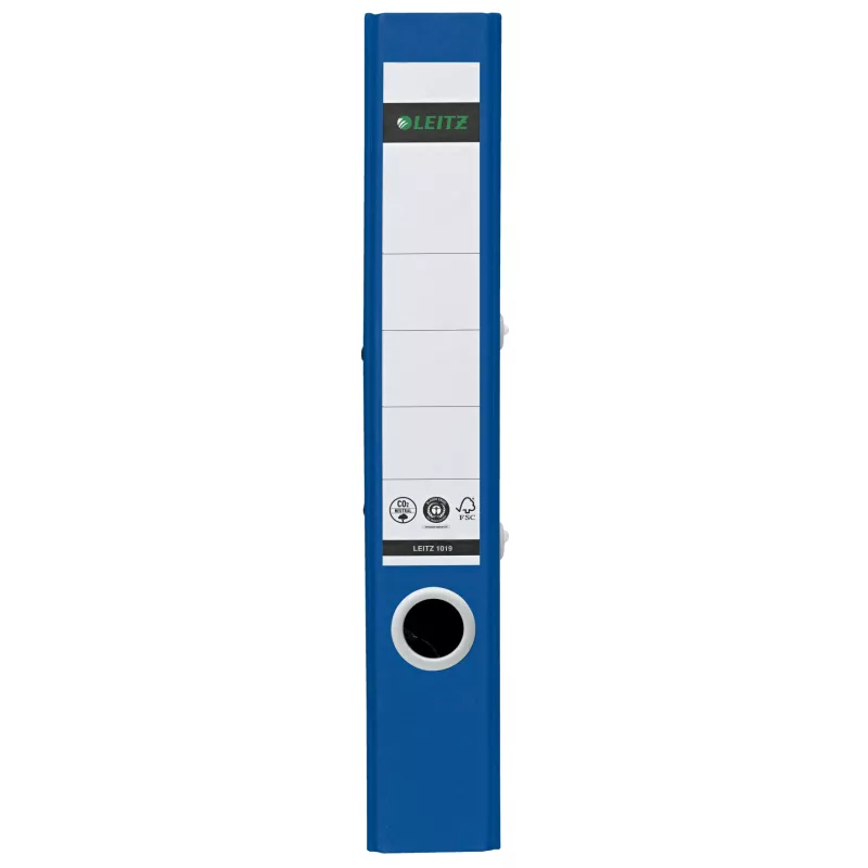 Leitz 180° Recycle svirties segtuvas, A4, apvalus žiedas, saugojimui, kartoninis, mėlynas