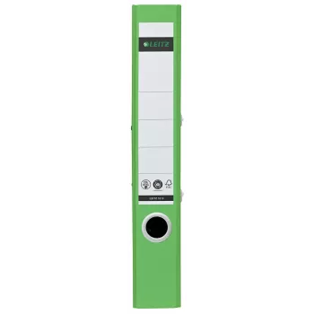 Leitz 180° Recycle svirties segtuvas, A4, apvalus žiedas, saugojimui, kartonas, žalia, žalia