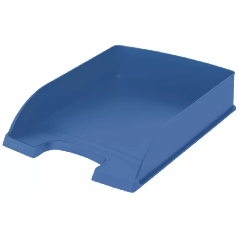 Leitz Recycle padėklas laiškams, plastikinis, mėlynas, A4+, A4, A4+, 1 stalčius (-iai), 255 x 70 x 357 mm