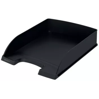 Leitz Recycle padėklas laiškams, plastikinis, juodas, A4+, A4, A4+, 1 stalčius(-iai), 255 x 70 x 357 mm