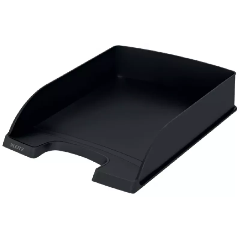 Leitz Recycle padėklas laiškams, plastikinis, juodas, A4+, A4, A4+, 1 stalčius(-iai), 255 x 70 x 357 mm