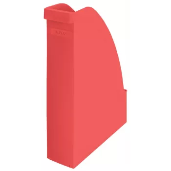 Leitz Recycle žurnalo dėtuvė, raudona, plastikas, A4, 78 mm, 308 mm, 300 g