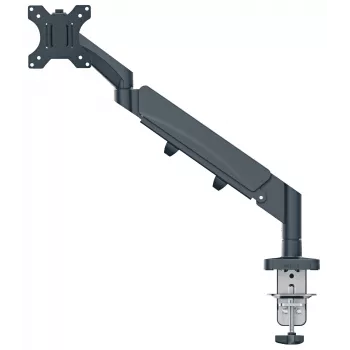 Leitz Ergo Space Saving Single Monitor Arm, 9 kg, 43,2 cm (17 colių), 81,3 cm (32 colių), 75 x 100 mm, Aukščio reguliavimas, Pilka