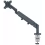 Leitz Ergo Space Saving Single Monitor Arm, 9 kg, 43,2 cm (17 colių), 81,3 cm (32 colių), 75 x 100 mm, Aukščio reguliavimas, Pilka