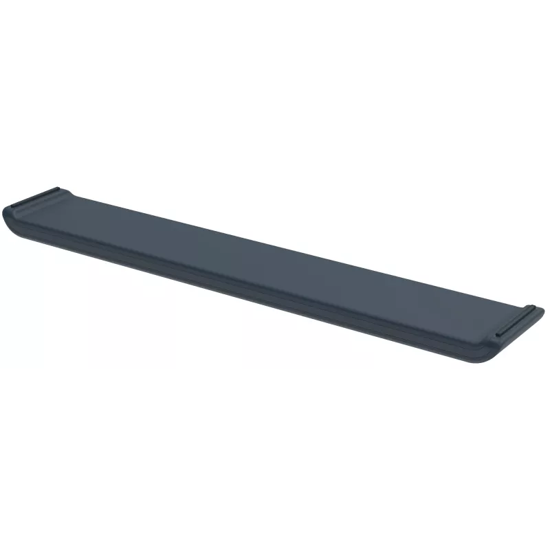 Leitz Ergo reguliuojama klaviatūros riešo atrama, tamsiai pilka, 71 mm, 437 mm, 22 mm, 1 vnt.