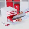 Leitz stalčių spintelė WOW Cube 5 stalčiai, 5 stalčiai, Plastikas, 270 mm, 287 mm, 363 mm, 3,59 kg