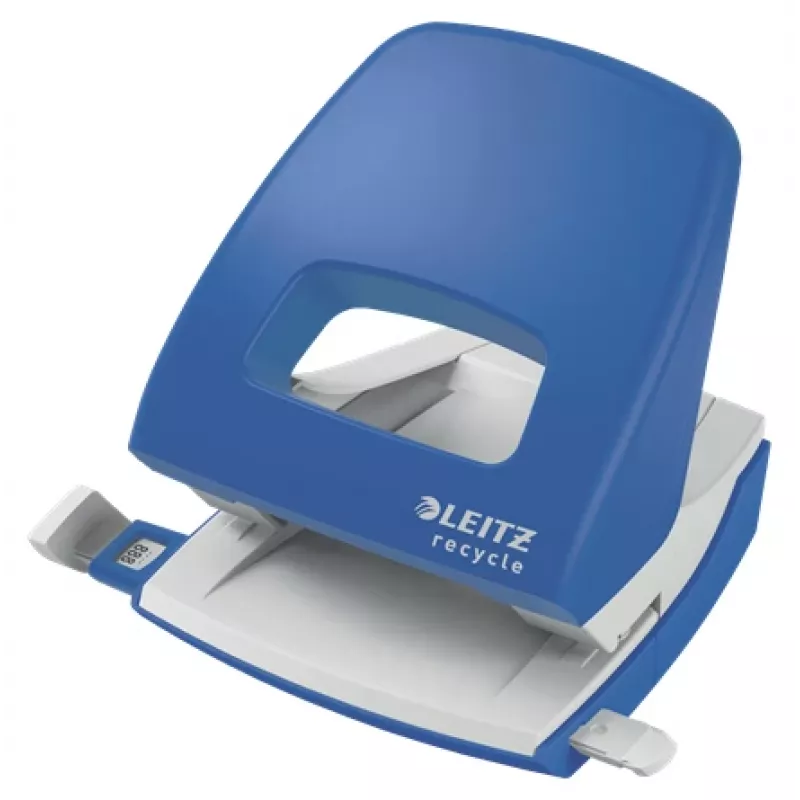 Leitz NeXXt Recycle skylamušis, 30 lapų, mėlynas, plastikinis, 8 cm, 5,5 mm, A6