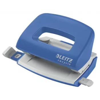 Leitz NeXXt Recycle Mini skylamušis, 10 lapų, mėlynas, plastikas, 8 cm, 5,5 mm, A6