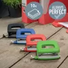 Leitz NeXXt Recycle Mini skylamušis, 10 lapų, juodas, plastikas, 8 cm, 5,5 mm, A4