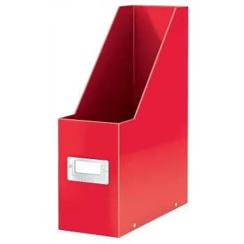 Leitz Click & Store WOW žurnalo dėtuvė, raudona, kartonas, 103 mm, 253 mm, 330 mm, 95 x 245 x 310 mm