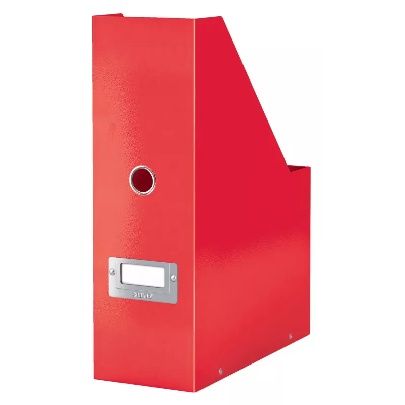 Leitz Click & Store WOW žurnalo dėtuvė, raudona, kartonas, 103 mm, 253 mm, 330 mm, 95 x 245 x 310 mm