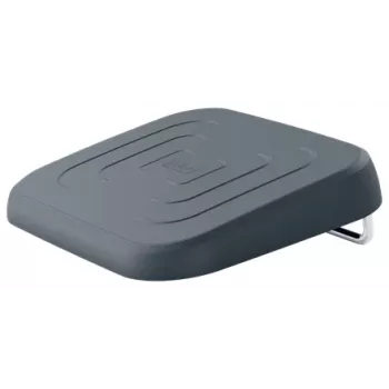 Leitz Ergo reguliuojama stalo kojų atrama, 80% perdirbto plastiko, pilka, perdirbtas plastikas, 34 cm, 42 cm, 340 mm, 420 mm