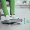 Leitz Ergo reguliuojama stalo kojų atrama, 80% perdirbto plastiko, pilka, perdirbtas plastikas, 34 cm, 42 cm, 340 mm, 420 mm