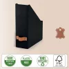 Leitz Puro Magazine File, 100% recycled card, pack of 2, Juoda, Carton, 100 mm, 260 mm, 310 mm, 310 g