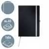 Leitz Style užrašų knygelė A5, be linijų, minkštu viršeliu, vienspalvė, juoda, A5, 80 lapų, 100 g/m², minkštas viršelis