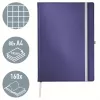 Leitz Style sąsiuvinis A4 languotas su kietu viršeliu, Vienspalvis, Mėlynas, A4, 80 lapų, 100 g/m², Languotas popierius