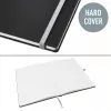 Leitz Style užrašų knygutė A5 languota su kietu viršeliu, vienspalvė, juoda, A5, 80 lapų, 100 g/m², languotas popierius