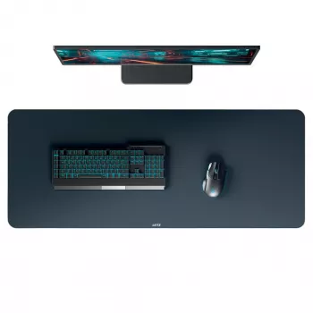 Leitz Extra Large Gaming Mat, Dark Pilka, Polypropylene (PP), 400 mm, 1000 mm, 3 mm, 800 g