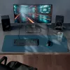 Leitz Extra Large Gaming Mat, Dark Pilka, Polypropylene (PP), 400 mm, 1000 mm, 3 mm, 800 g