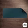 Leitz Extra Large Gaming Mat, Dark Pilka, Polypropylene (PP), 400 mm, 1000 mm, 3 mm, 800 g
