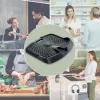 Leitz Ergo Active ergonominis nuovargį mažinantis stovėjimo kilimėlis, Stačiakampis, Juodas, Poliuretanas, Burbuliukai, Kinija, 605 x 681 mm
