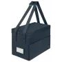 Leitz Fabric Compact Hot Desking Work Bag su dangčiu, laikymo krepšys, pilkas, stačiakampis, audinys, vienspalvis, suaugusiems