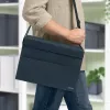 Leitz Fabric Compact Hot Desking Work Bag su dangčiu, laikymo krepšys, pilkas, stačiakampis, audinys, vienspalvis, suaugusiems